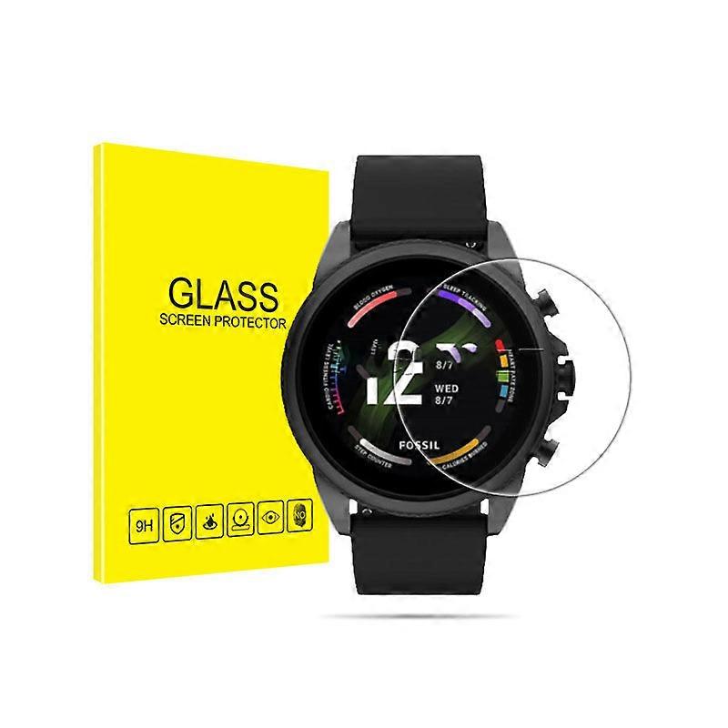 INF-Schutz aus gehärtetem Glas für Smartwatch, 2er-Pack Fossil Gen 6 44mm