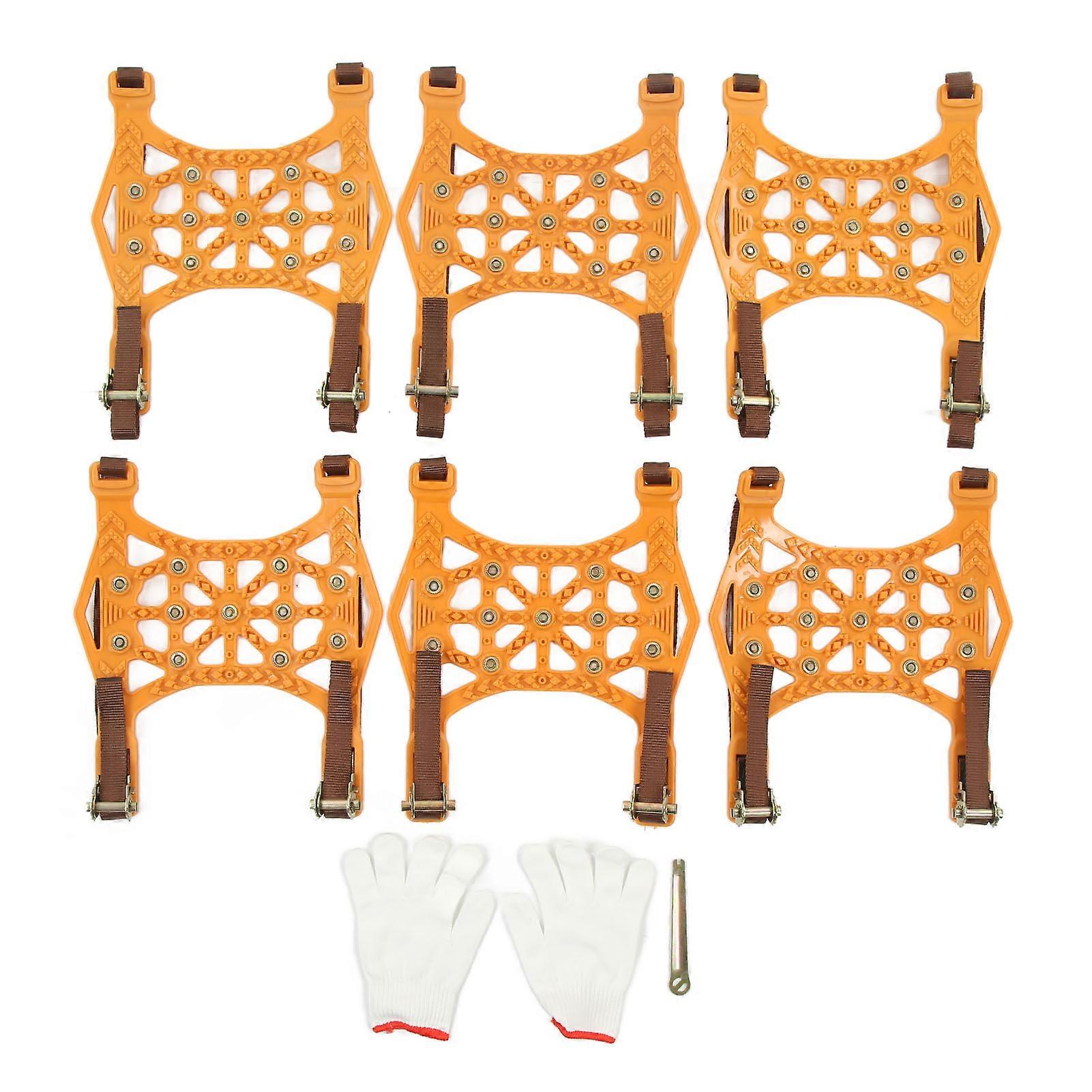 6PCs車のアンチスキッドチェーンタイヤ緊急泥雪は、タイヤ幅が165mmのオフロード車に適していますか?265mm