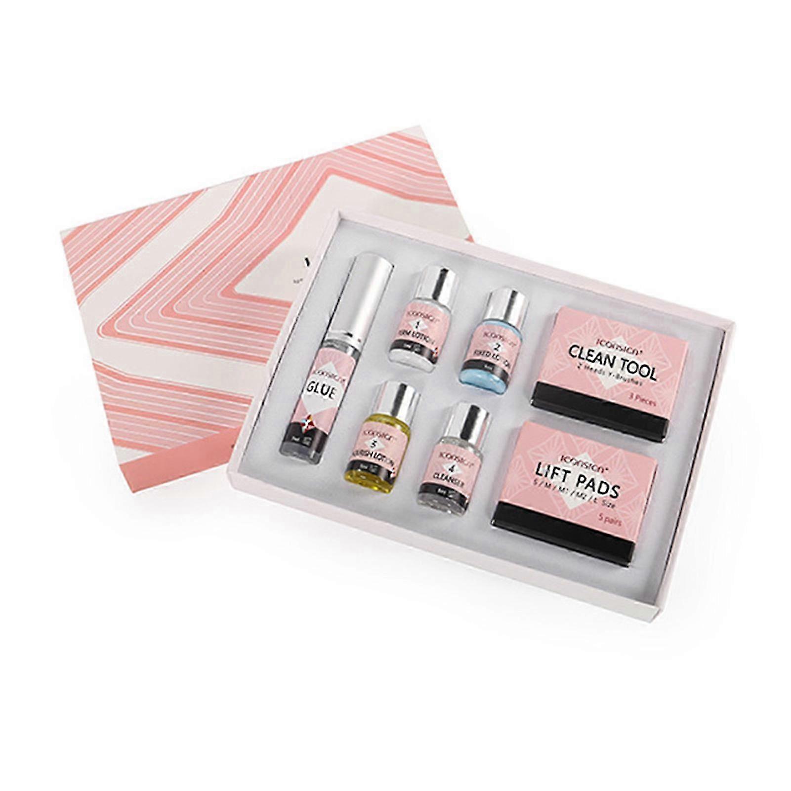 Lash Lift Kit  Eye Lash Perm Tool Adhesive Glue Shields Pads Curlers