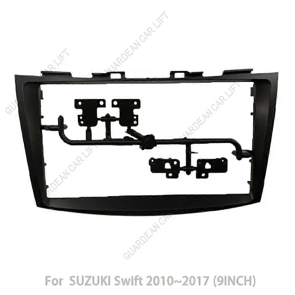 For SUZUKI Swift 2010~2017(9INCH) Car Radio Fascias Android GPS MP5 Stereo Player 2 Din Head Unit Panel Dash Frame Installation