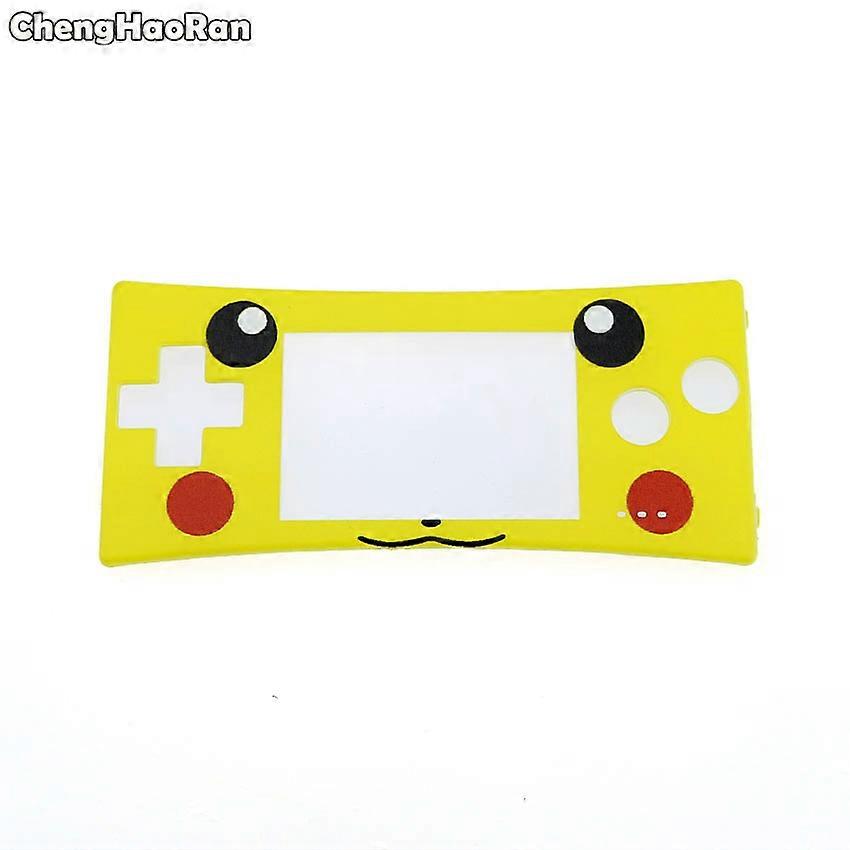 Blue Black Red Silver Front Shell Case For GameBoy Micro Fashion Style Front Faceplate Cover for Nintend GBM System