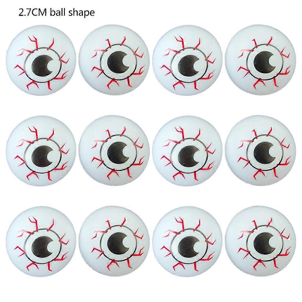 Horror Color Eyeballs Simulation Eyeballs Halloween Dancing Party Prop Decors