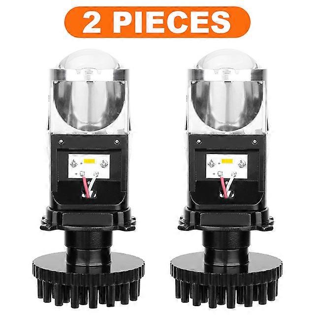 H4 LED Car Headlight Canbus Mini Projector Lens Automobiles Bulb 6000K 100W 60000LM Conversion Kit Hi/Low Beam 12V/24V LHD