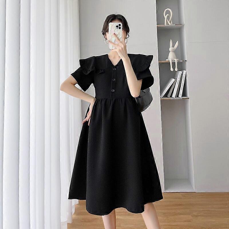 slim fit dress slacks Exude elegance on your special day with this Korean-style one-shoulder   Maternity Luv