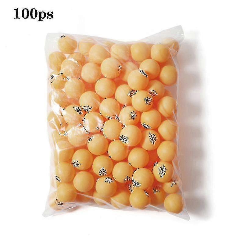 Bulk Table Tennis Ball Set - 100 Pack 3-star 40+ Size Pong For Game Matches - Abs Ball