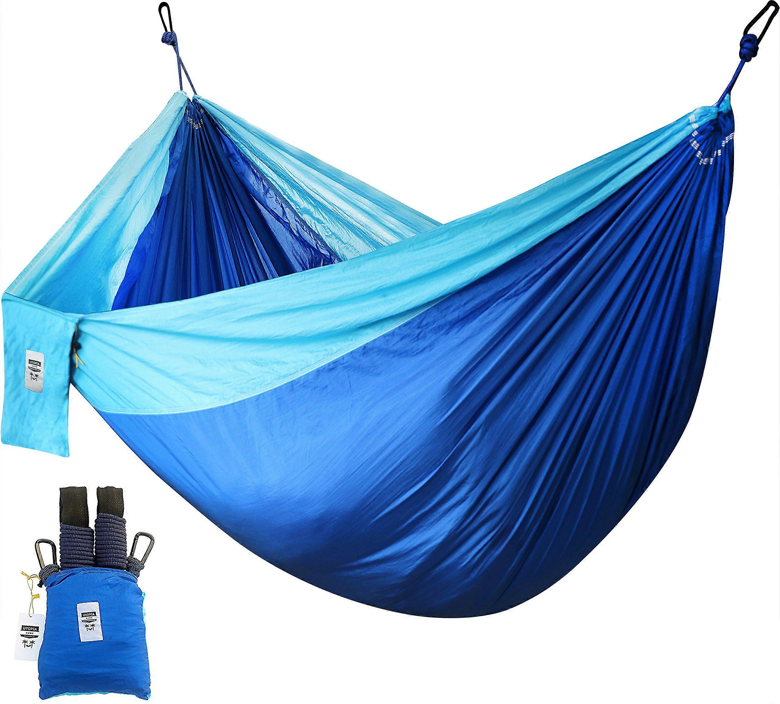 Nylon Hammock,Ultralight Material,with Hanging Straps(300x200 cm)