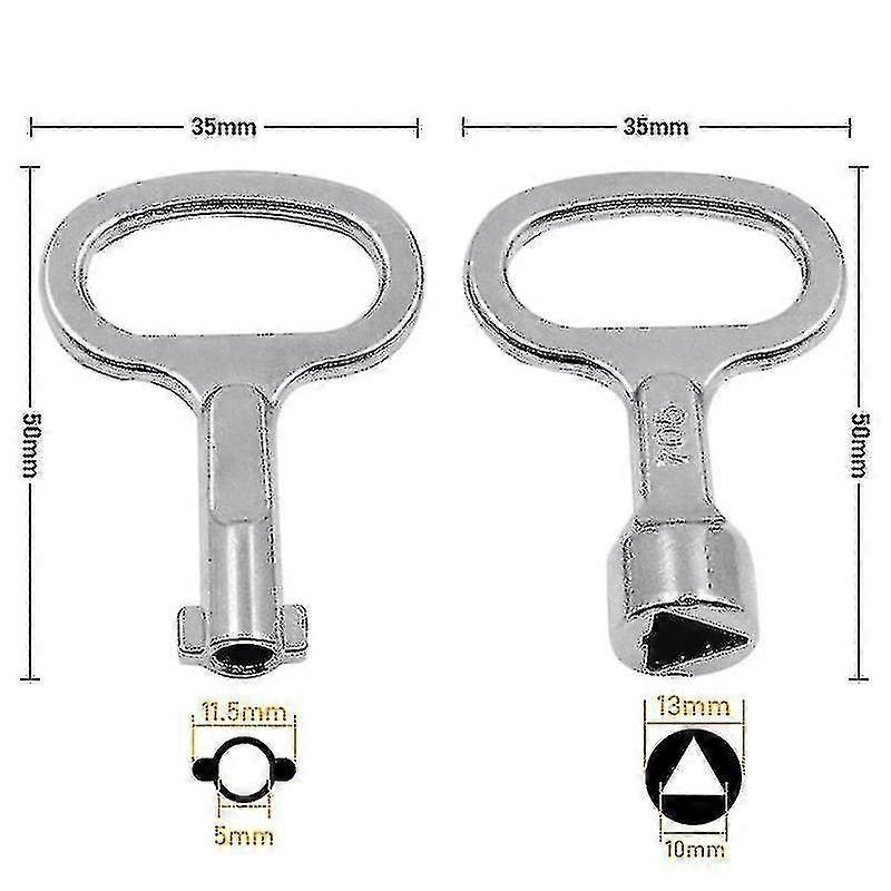 Triangular Power Cabinet Keys