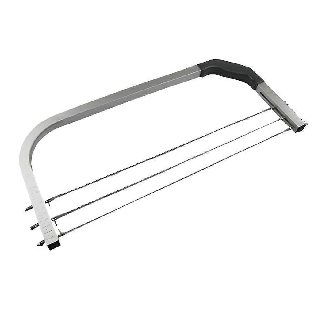 Cake Cutter Slicer Leveler 3-Wire Layer 8 Different Height Adjustable 17" Wide