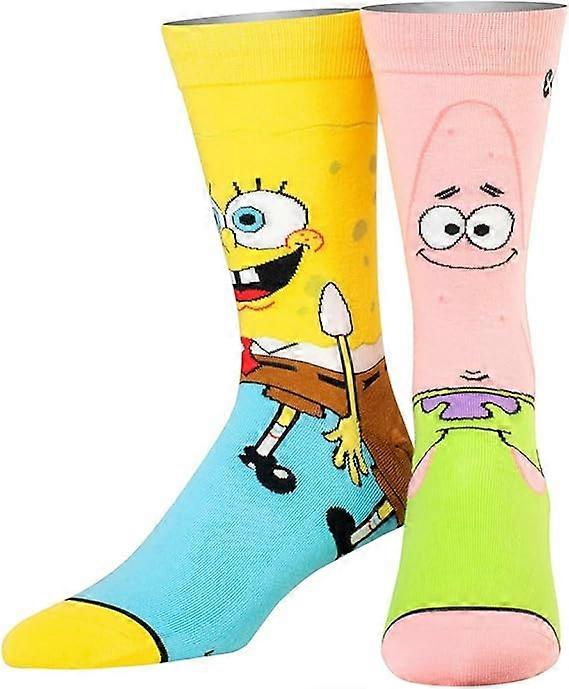 Spongebob cartoon socks, men's and women's, assorted