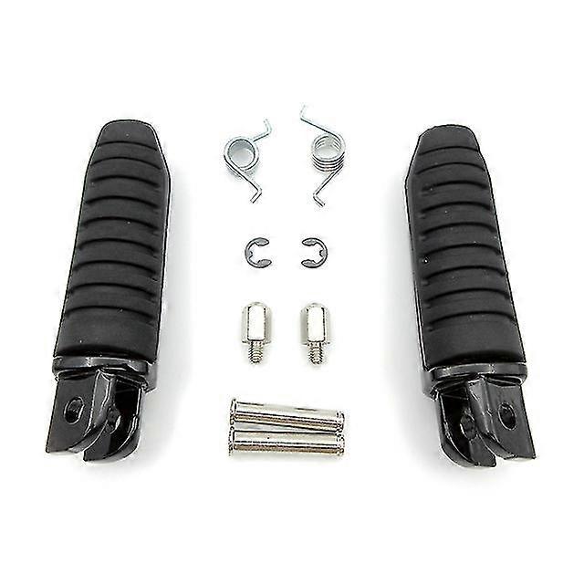 オートバイのフロントフットレストフットペグは、スズキハヤブサGSX1300r GSX 1300R 19992012 GSX650F GSX 650Fのペダルセットを休ませます20082017