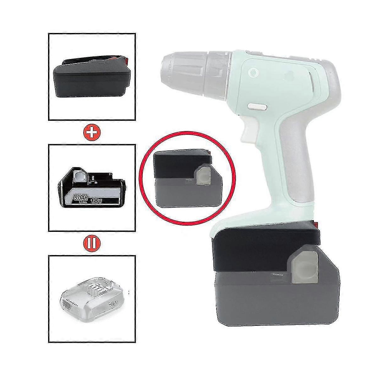 Battery Adapter Compatible 18v 7pin Battery Conversion Compatible 18v Pba Lithium Battery Compatible