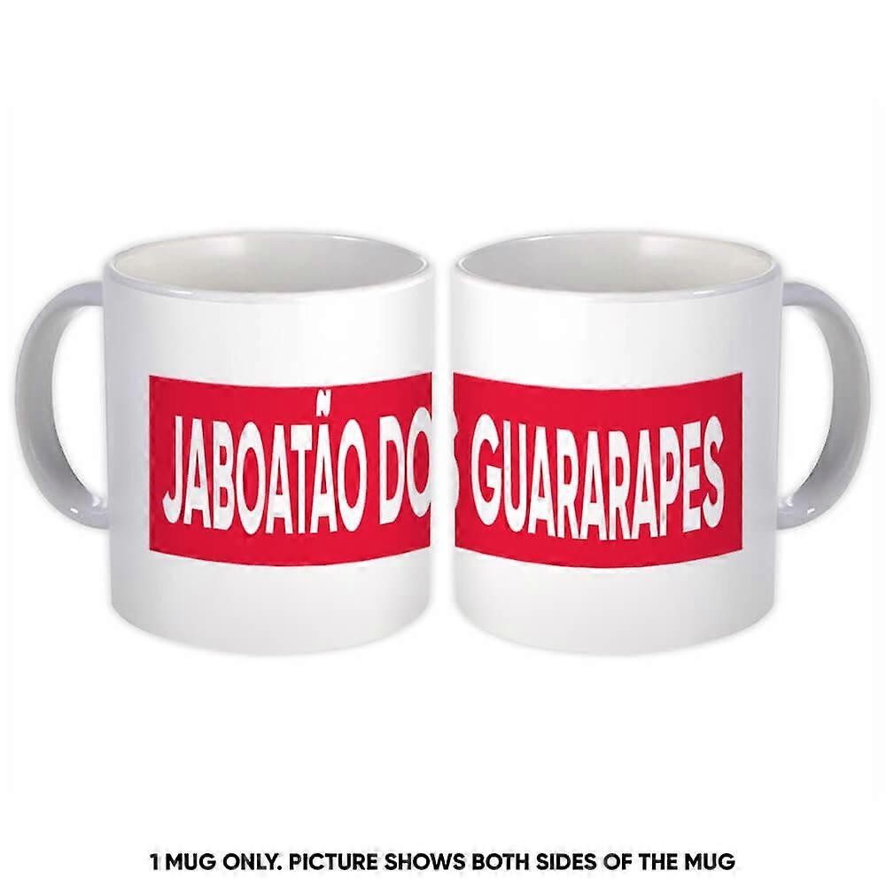 Gift Mug: Jaboatao dos Guararapes Pernambuco Red