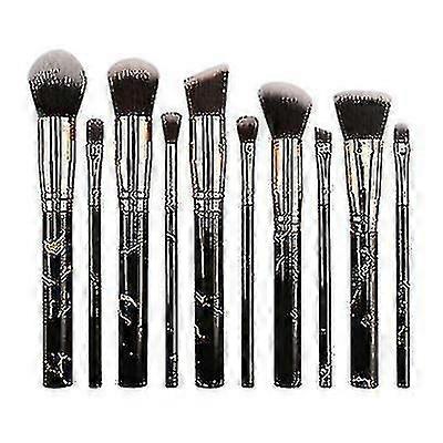 10pcs Marbling Makeup Brushes Set Foundation Brushes Professional Eyeshadow|eye Shadow Applicator