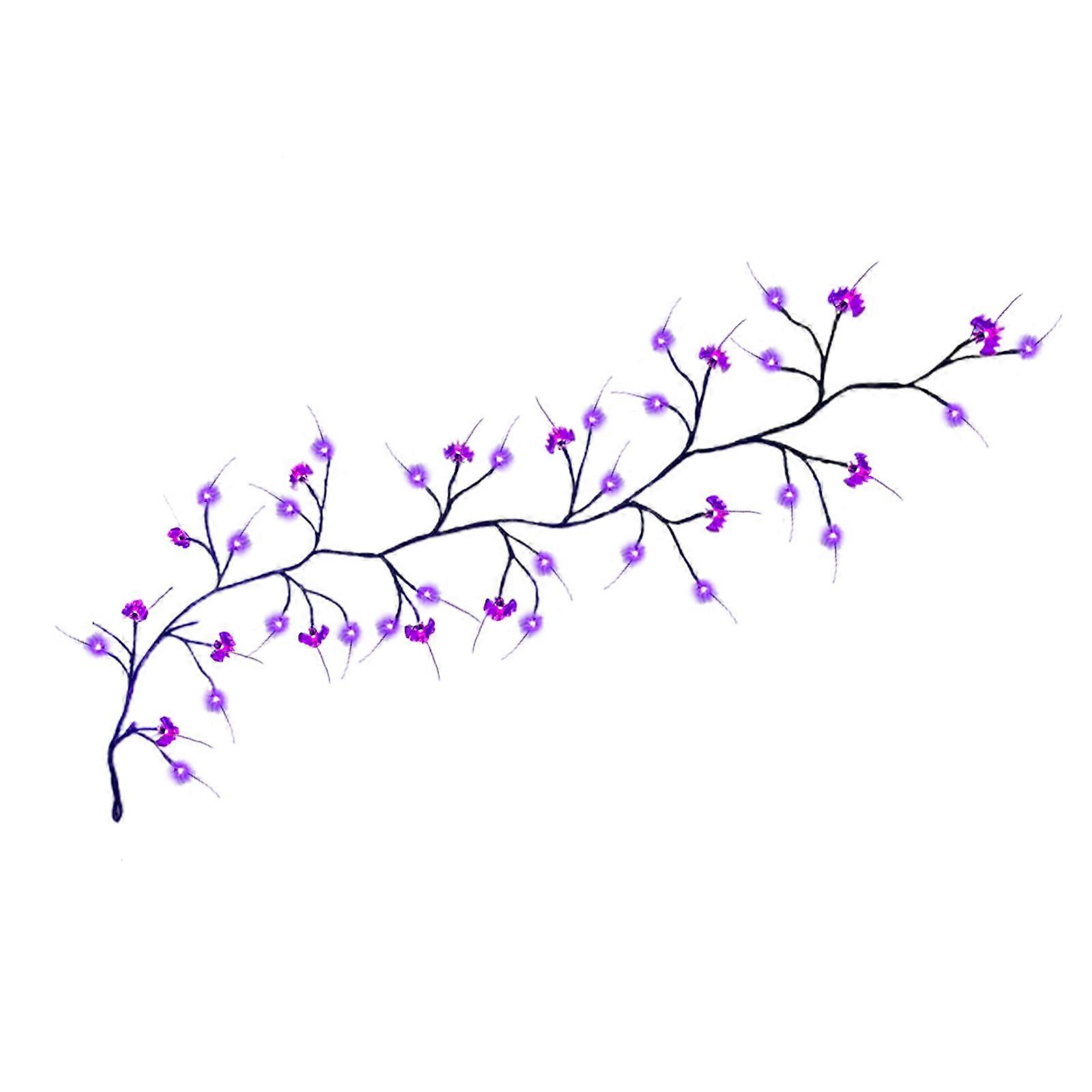 150CM LED Halloween Willow Vine Twig with LED Bats and Spider  Halloween Lights Waterproof Battery Operated