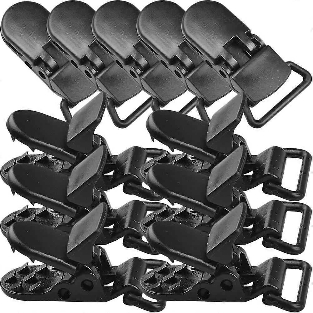 20Pcs Windproof Tent Clips Tent Fixing Tool Windproof Rope Adjustable Buckle Plastic Tent Clips