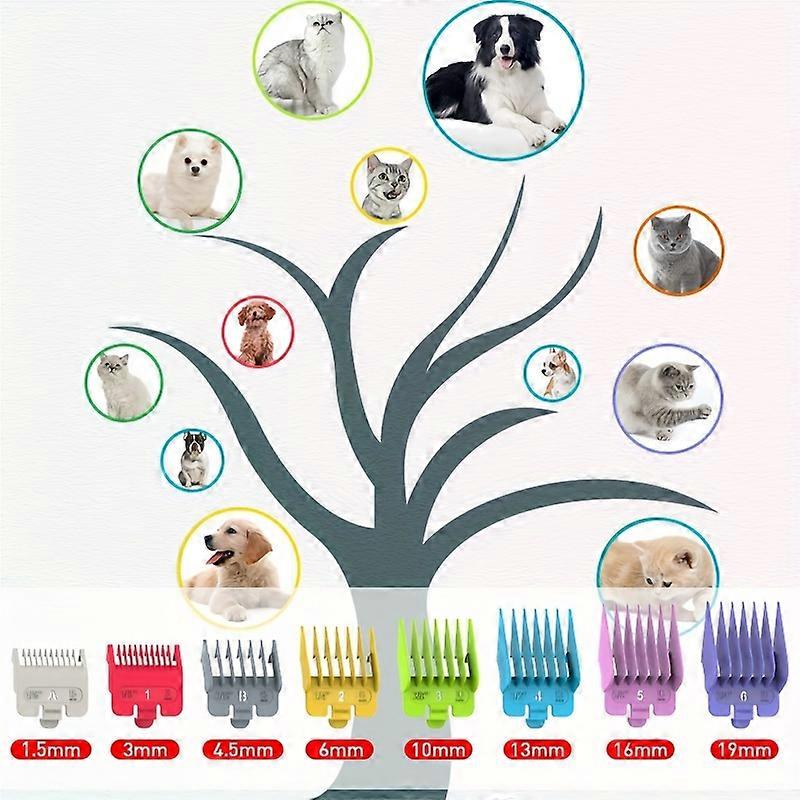 New style GOOAD Dog Clippers for Grooming Dog Grooming Kit Cordless Dog Grooming Clippers for Thick Coats Dog Hair Trimmer Low Noise Dog Shaver Cli