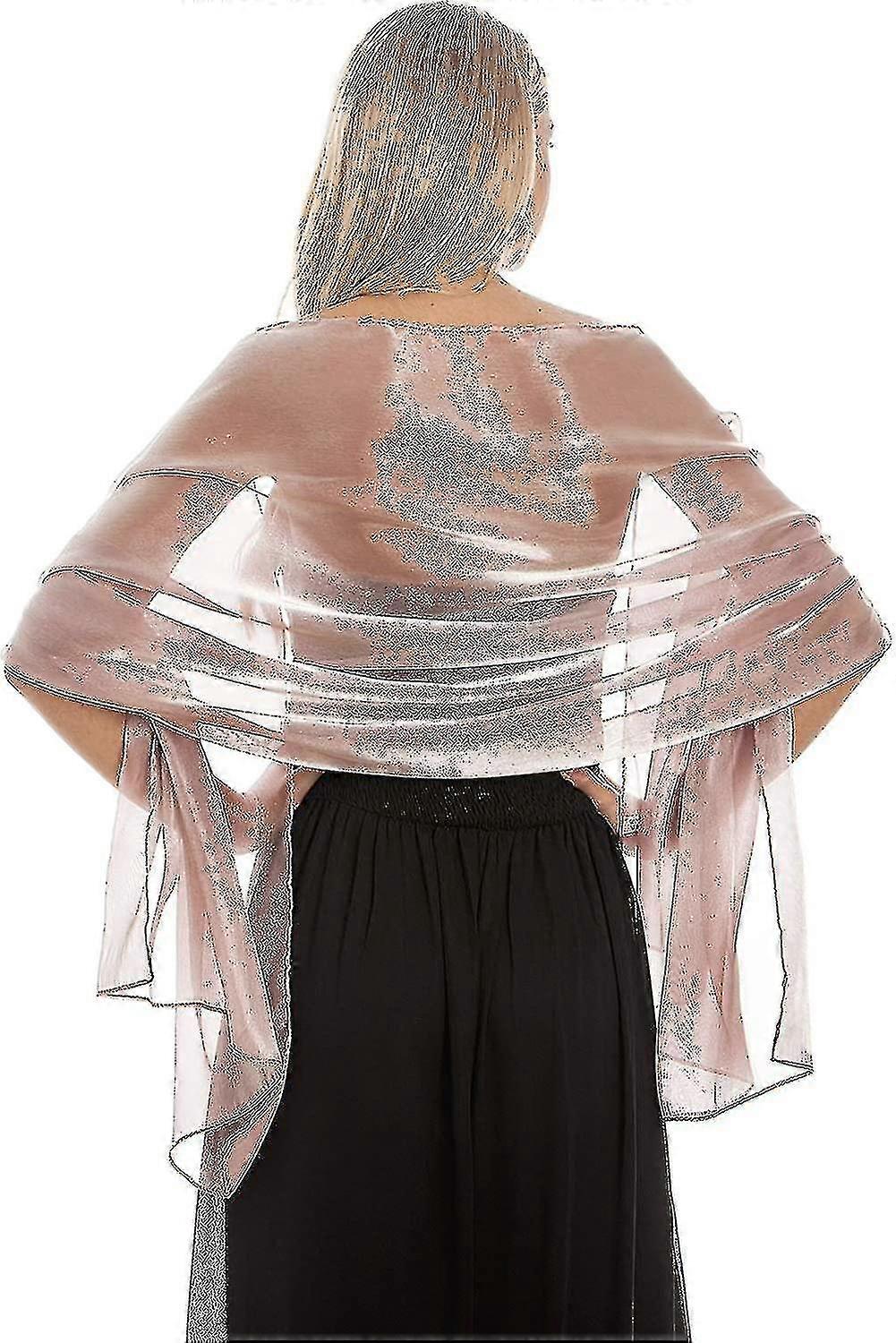 2023 Groothandel iriserende wrap gestolen sjaal compatibel met bruiloften bruids bruidsmeisjes Proms & Parties