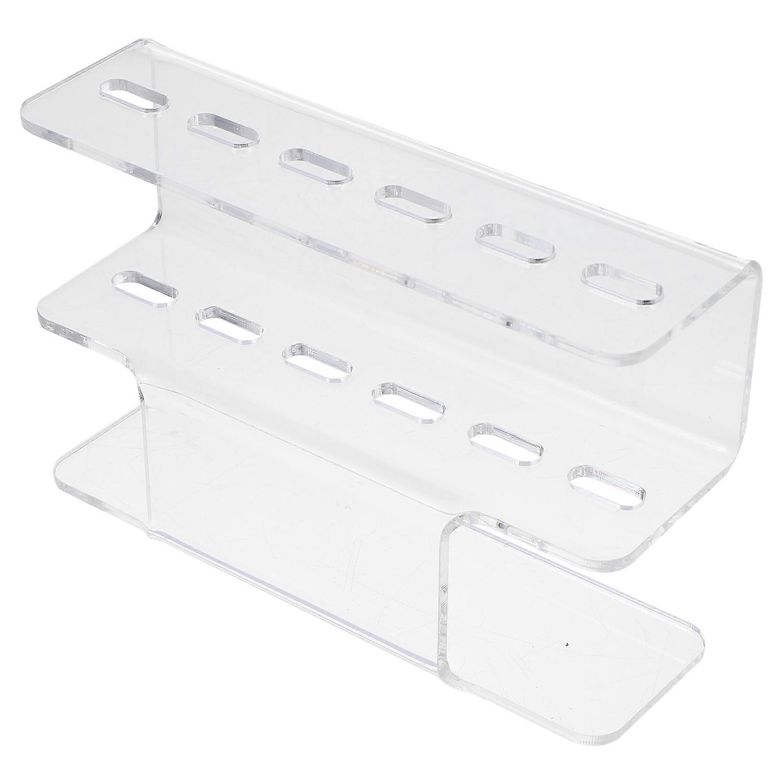 1pc Eyelash Tweezers Display Stand Storage Rack Tweezers Acrylic Stand Holder