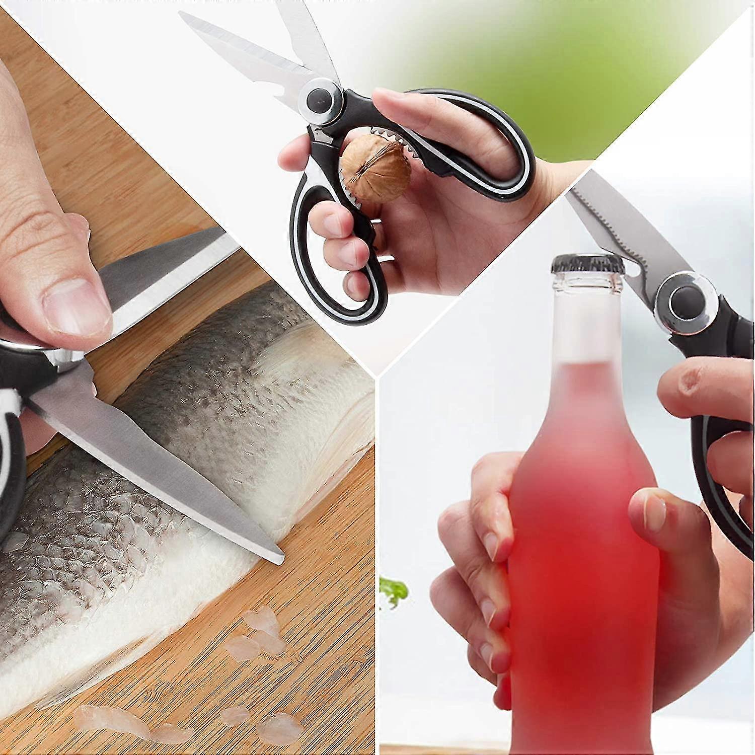 Kitchen Scissors, Super Sharp Heavy Duty Kitchen Scissors, Dishwasher ...