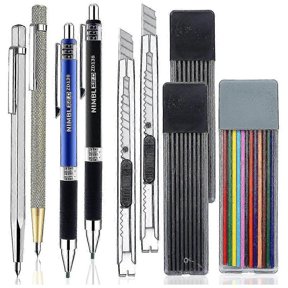 Carpenter Pencils Set 2 Construction Sharpener Pencils