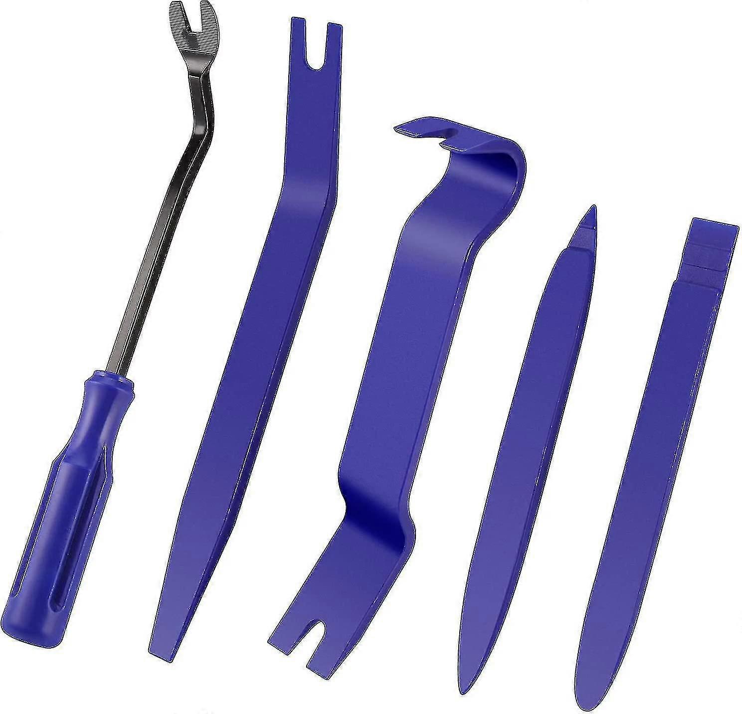 Trim Removal Tools, Efficient Radio Removal Tool, Sturdy Car Tools And Equipment Trim Removal Kit, Plastic Pry Tool, Auto Trim Removal Tool For Car Ra