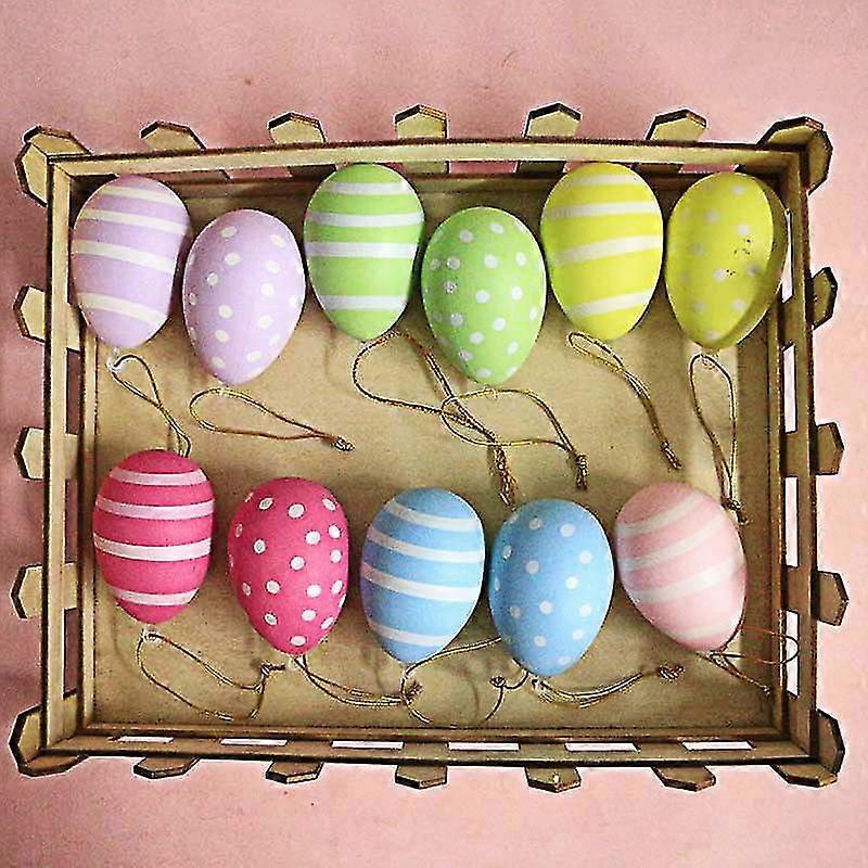 12pcs Easter Eggs Simulation Eggshell Handmade DIY Children's Toys