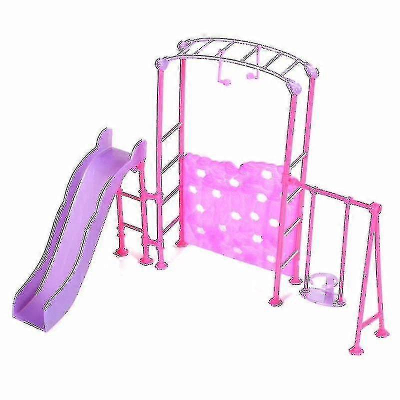 Slide Swing Set Tillbehör Dockmöbler -