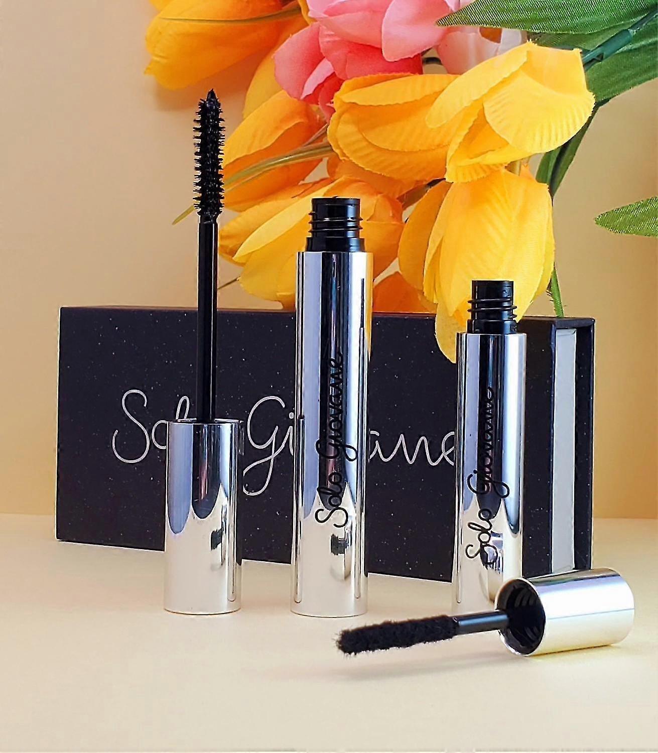 fiber mascara for long beautiful dark eyelashes
