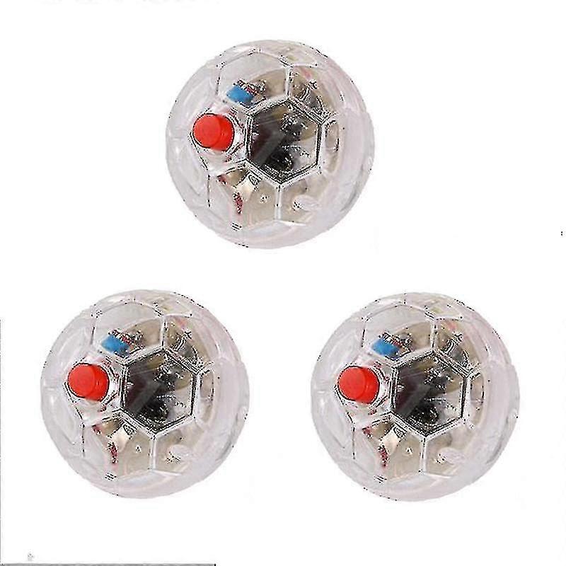 3x Ghost Hunting Touch Activated Flashing Balls Flash Cat Toy Paranormal