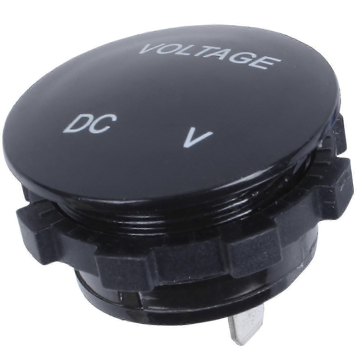 Impermeable Led Digital Voltímetro Voltímetro Digital Car Panel Meter 12-24V Rojo