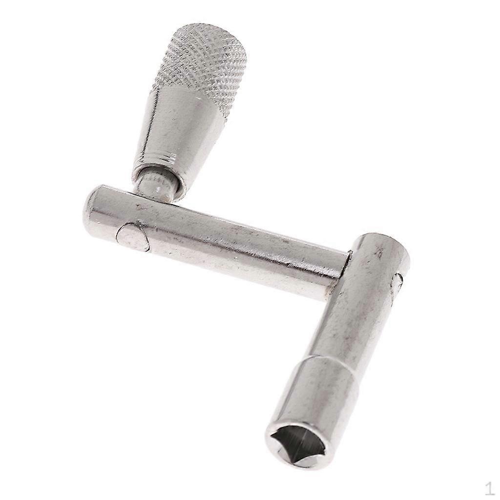 Portable Solid Bass Drum Key Spinner Wrench for Drummer Accessory #1 Crank Type