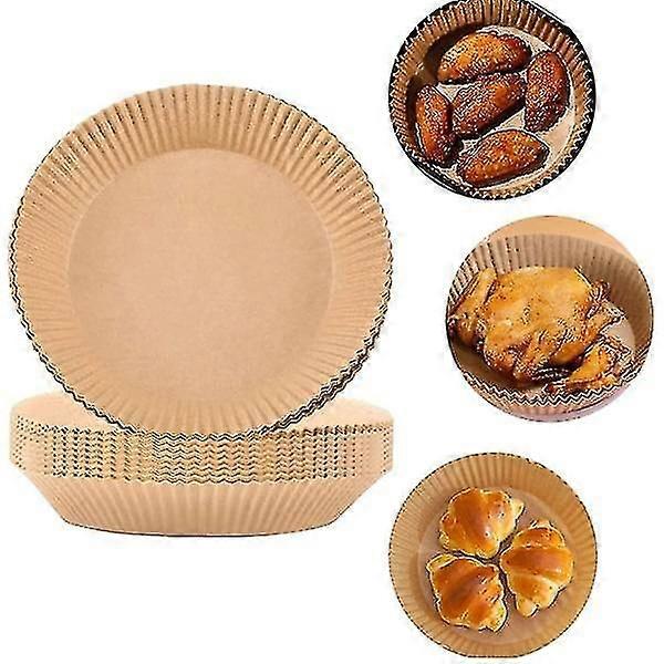 100-pack Air Fryer Paper - Brown