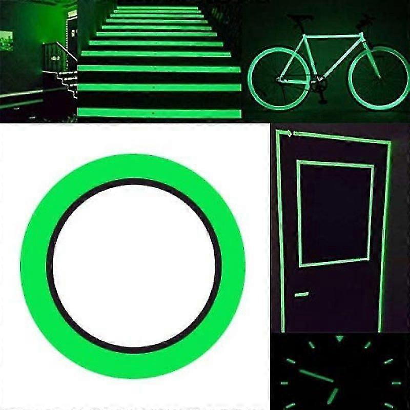 Formed Luminous Tape, Self-adhesive Tape, Warning Tape, Luminous Tape, Glow In The Dark, Waterproof, Removable, Durable, Portable, Stable, Security