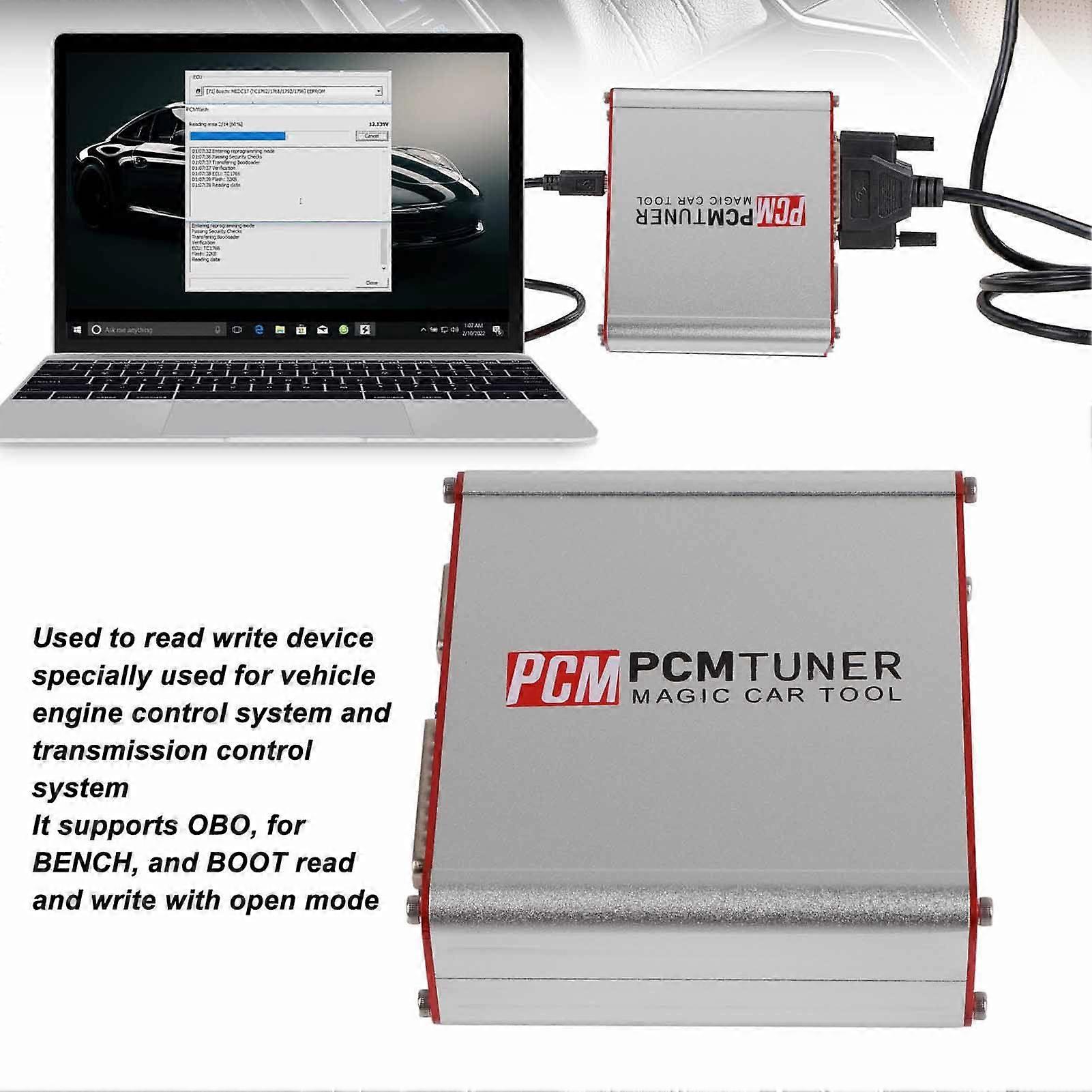 ECU Programmer Chip Tuning Tool with 67 Modules OBD Code Reader Diagnostic Tool EU Plug 100-240V