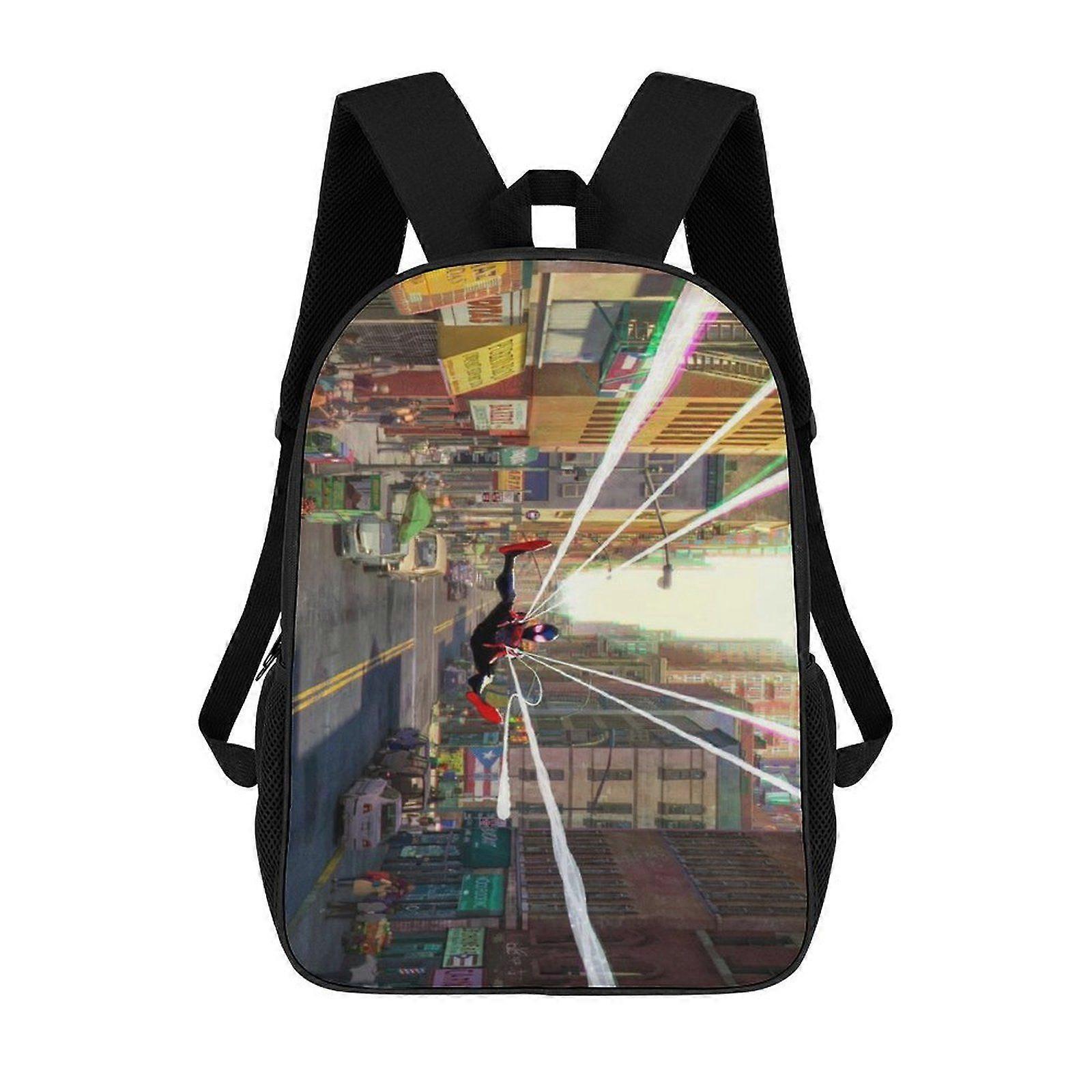 i2341 Miles Morales Backpack Shoulders DaypackBag Work Travel Classic Unisex Backpack kli2341