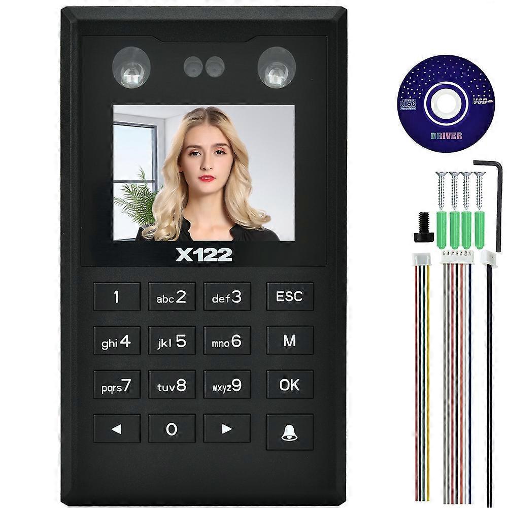 2.8in TFT Face Palmprint Time Attendance Wiegand26 Access Control Machine (X122 with TCP/IP)
