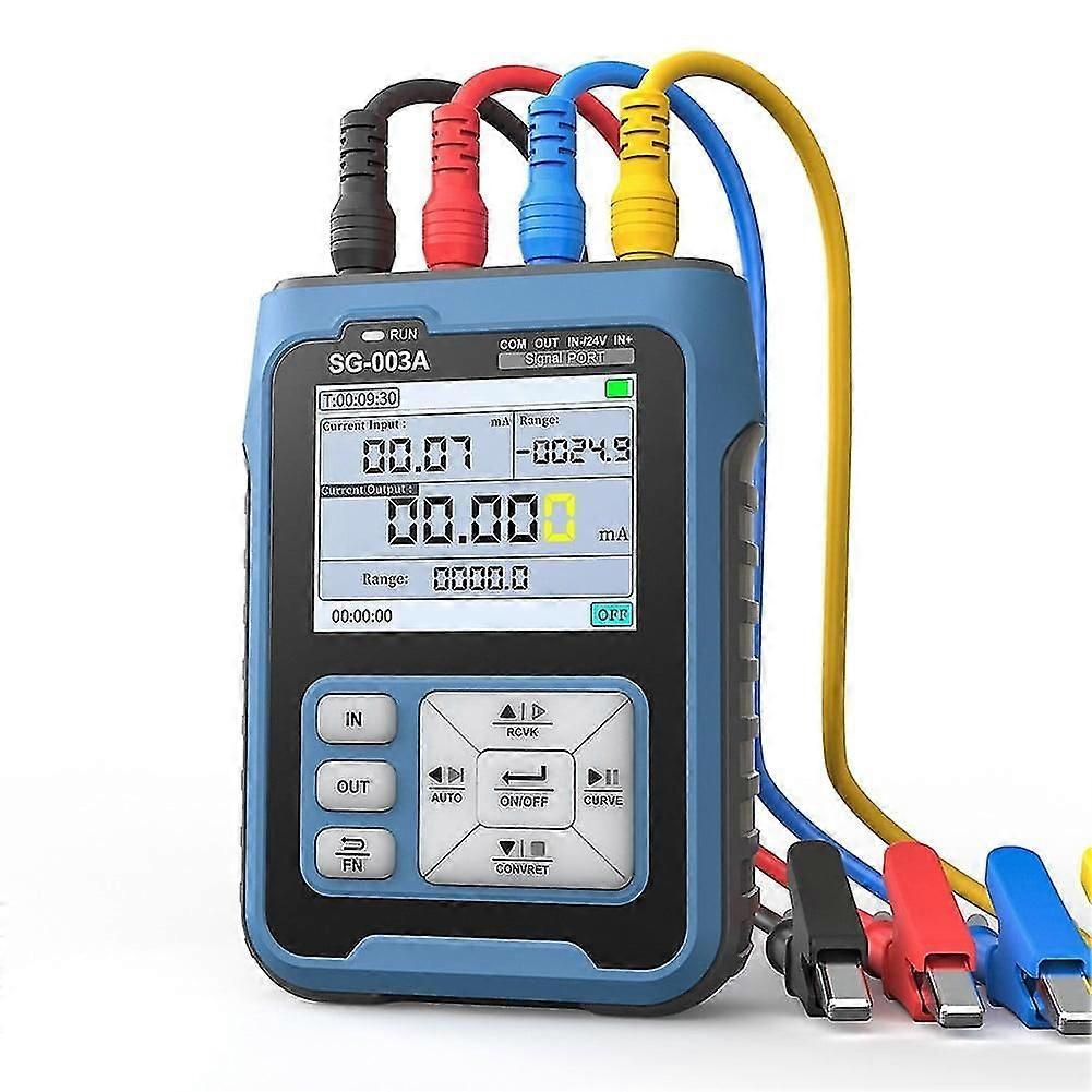 Fnirsi Portable Adjustable Current Voltage Simulator 0-10V 4-20Mah Signal Generator Signal Source