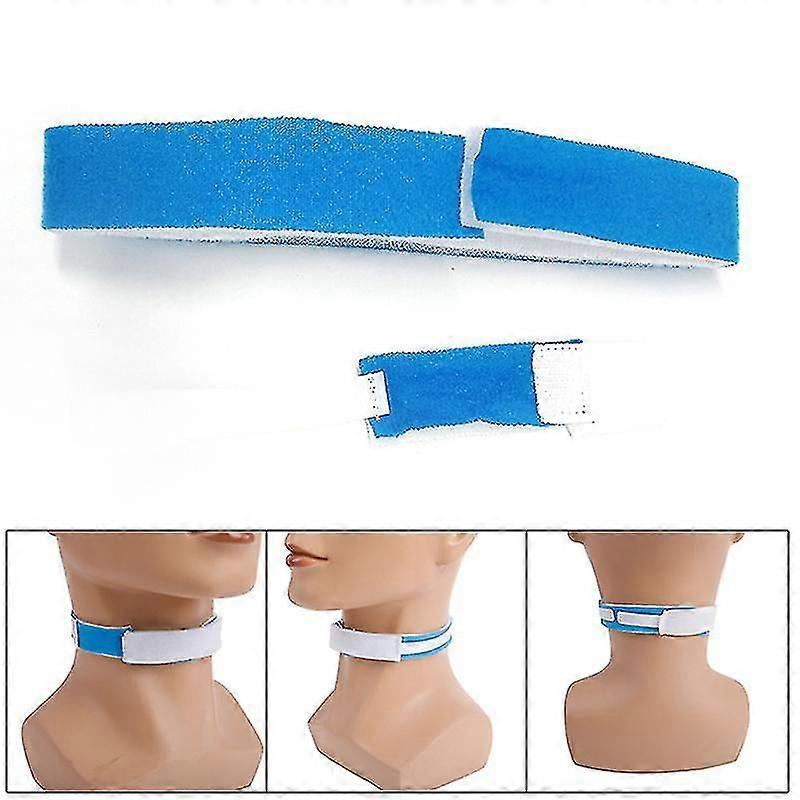 1/5Pcs Sponge Tracheotomy Catheter Fixation Belt Tracheal Strap