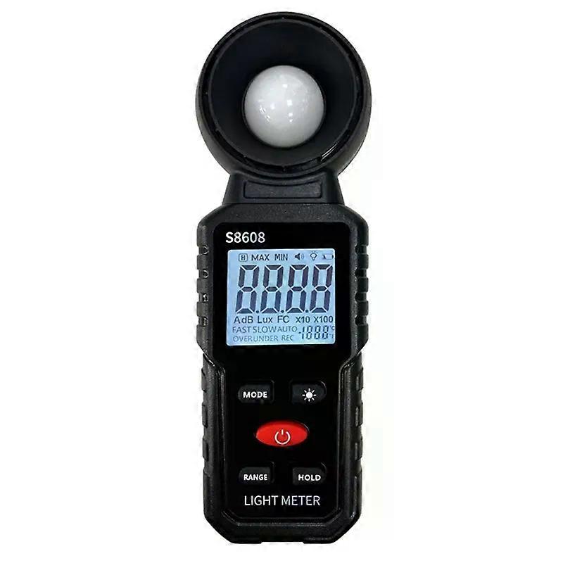 200 000Lux Meter Luxmeter Lighting Intensity Brightness Measurement Tool Easy To Use