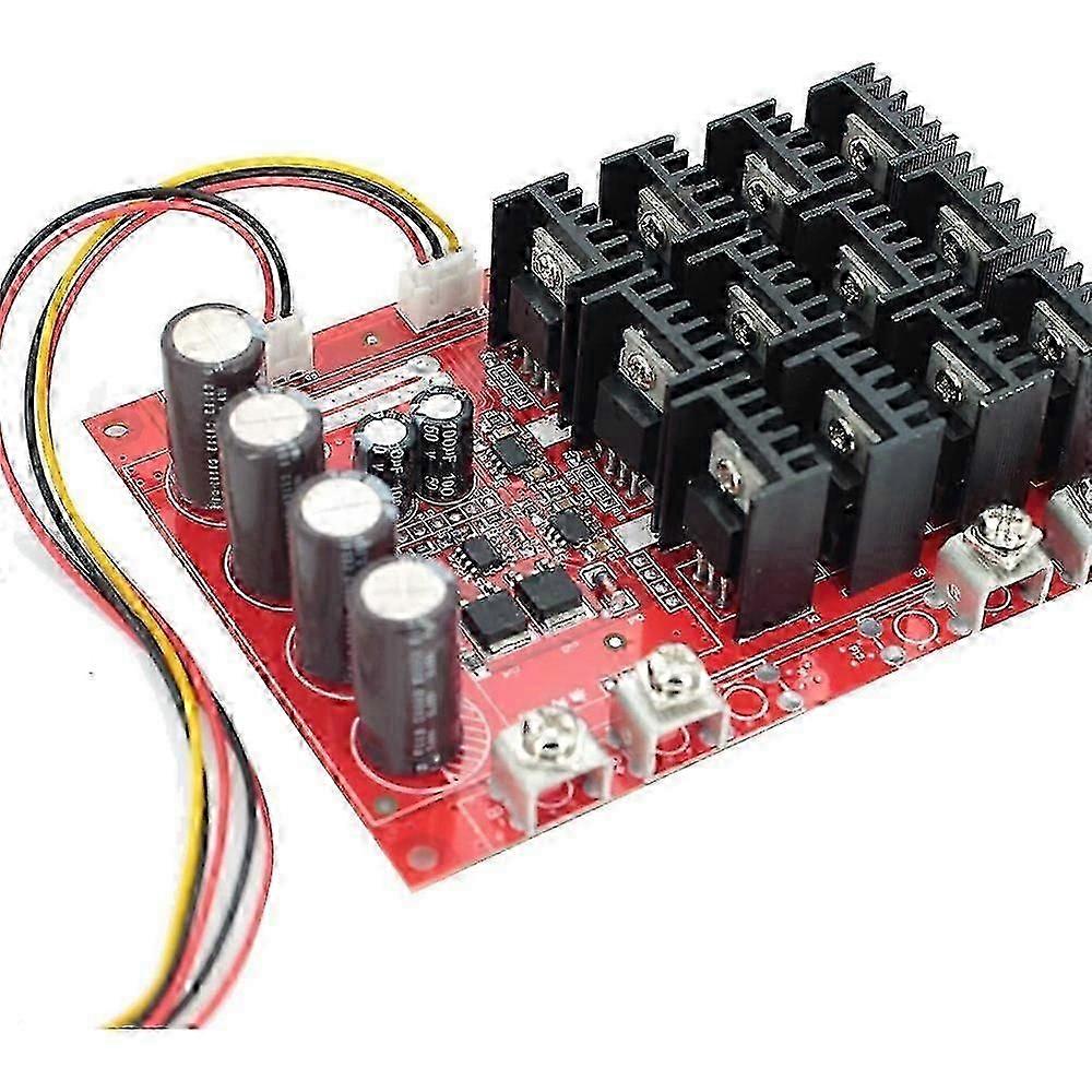 Exquisite Motor Controller,PWM DC Motor Speed Controller 10-50V 60A High Power HHO RC Driver PWM Controller Mo