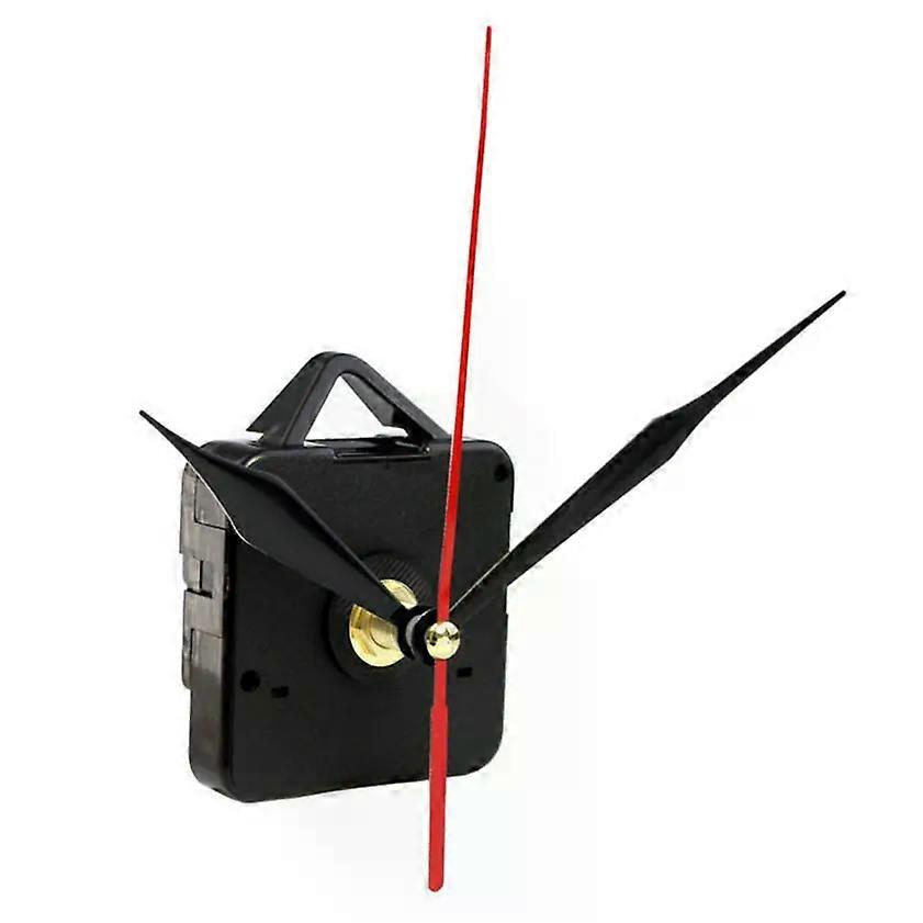 Quartz Clock Mechanism Kit, 55 x 55 x 38mm, Complete Clock Mechanism with Hands for DIY and Clock Restoration, Compatible with Wall Clock, Precise Re