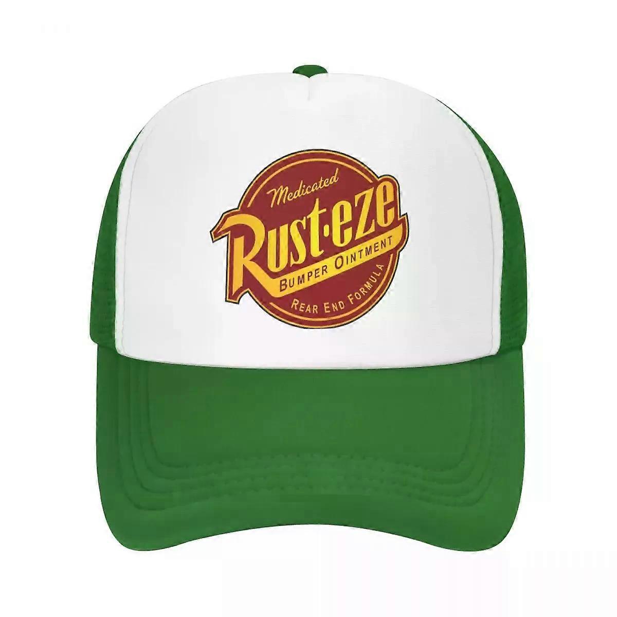 Medicated Rust.eze Lightning Mcqueen Mesh Trucker Hat Trendy Summer Respirable Mesh-back Capace de soare Adjustbale pentru pălării casual