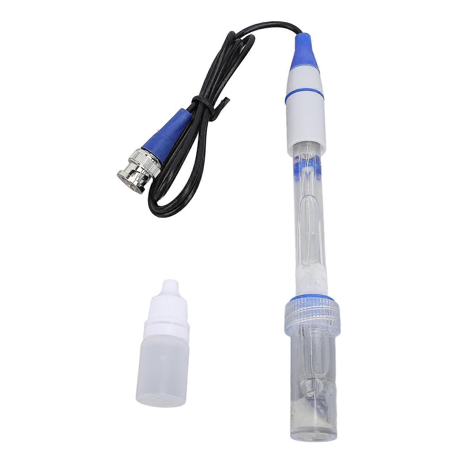 PH Probe Sensor 0 to 14PH BNC Plug High Accuracy Composite PH Electrode for Laboratories Schools Workshops