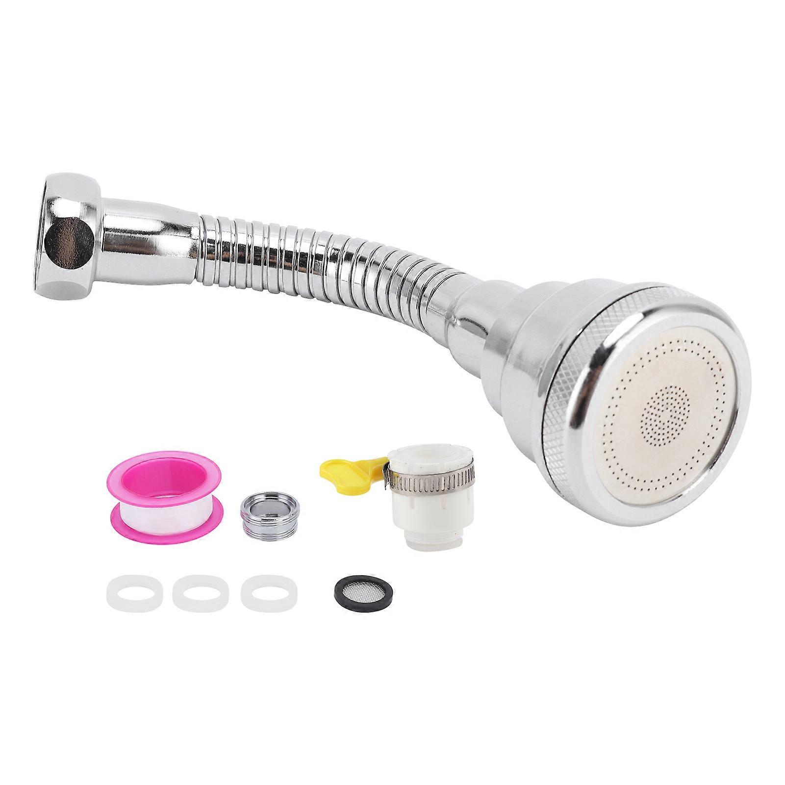 Faucet Sprayer - Pressurized Tap Head Rotatable Aerator Water Saver