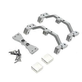 for MN D90 MN-90 MN99S MN99 RC Car Upgrade Parts Metal Pull Rod Base Seat & Axle Upper Servo Bracket Mount Accessories