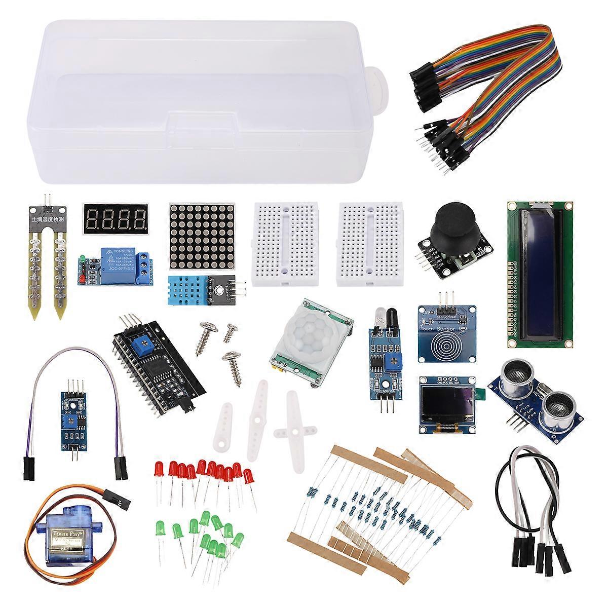 Starter Kits for Arduino Kits R3 Nano V3.0 Mega 2560 Mega 328 Kit Project Kit Compatible with Arduin