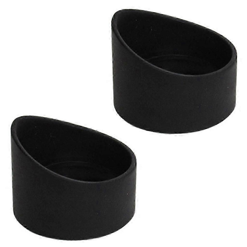 2pcs Soft Rubber Shield Eye Guards Cups Eyepiece Covers For Binocular Microscope
