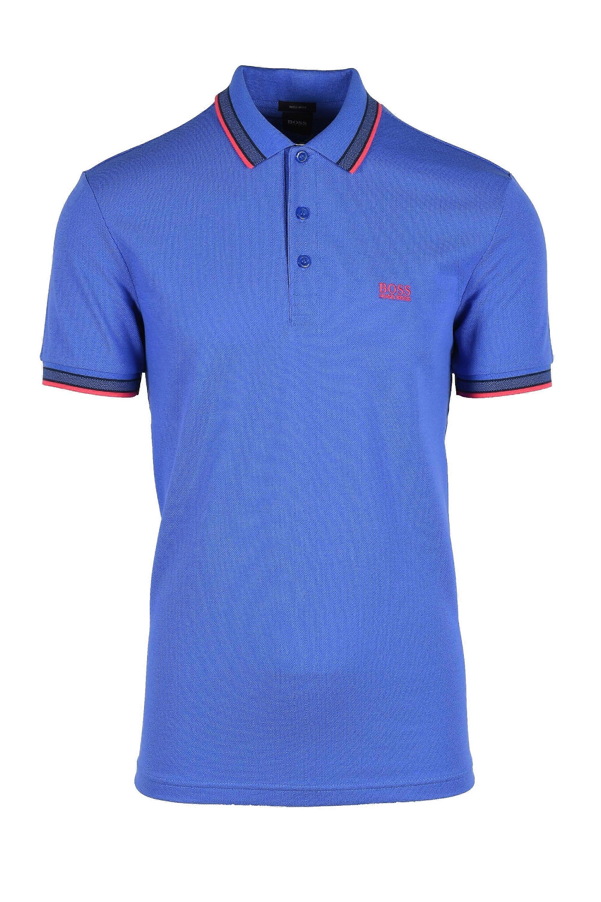 Boss Paddy Polo 衫中号蓝色