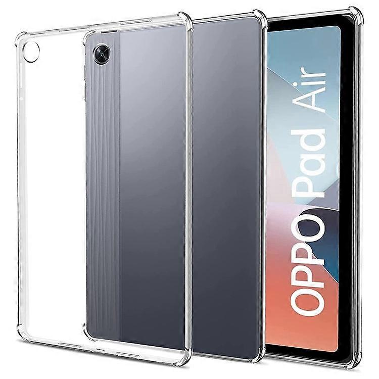 Soft TPU Clear Tablet Case Compatible For Oppo Pad Air , Shockproof Reinforced Corners Tablet Back Cover