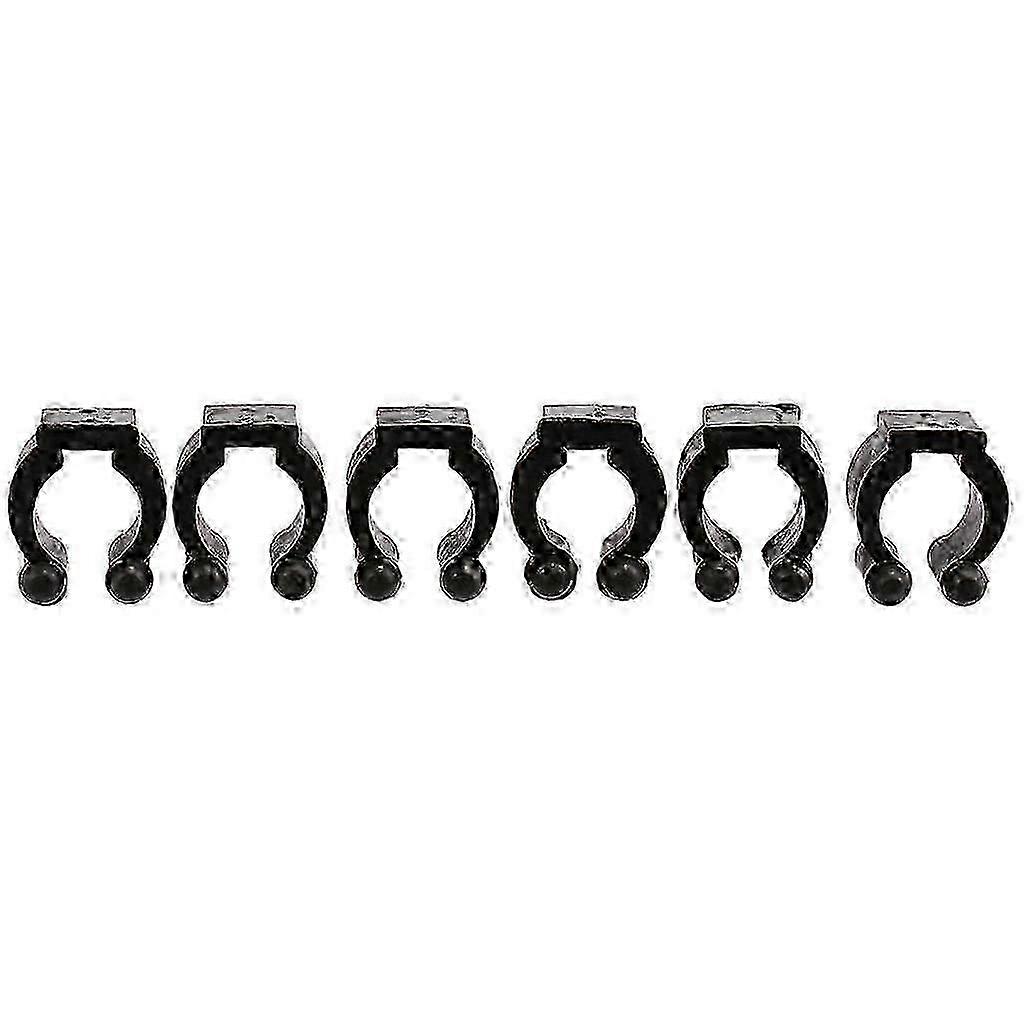 6pcs Plastic Pool Cue Billiard Stick Rack Clips for Billiards Cue Sticks